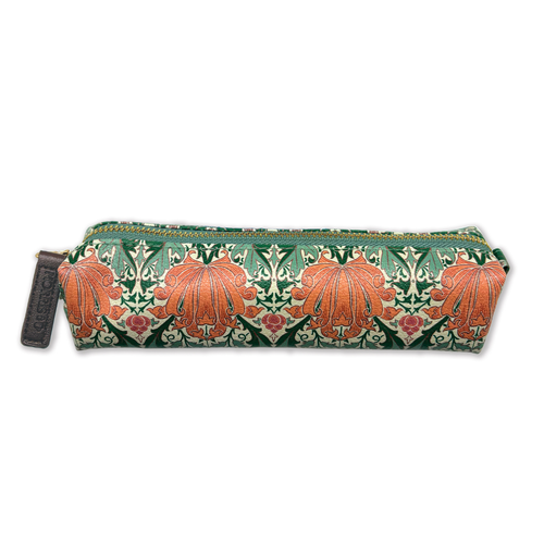 William Morris Faux-Leather Pencil Case — Helena Peach