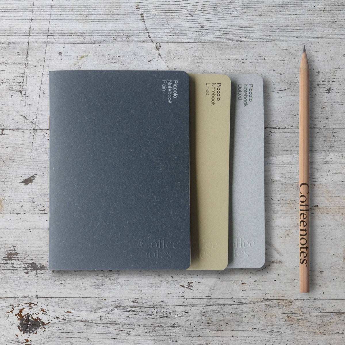 A stitched notebook