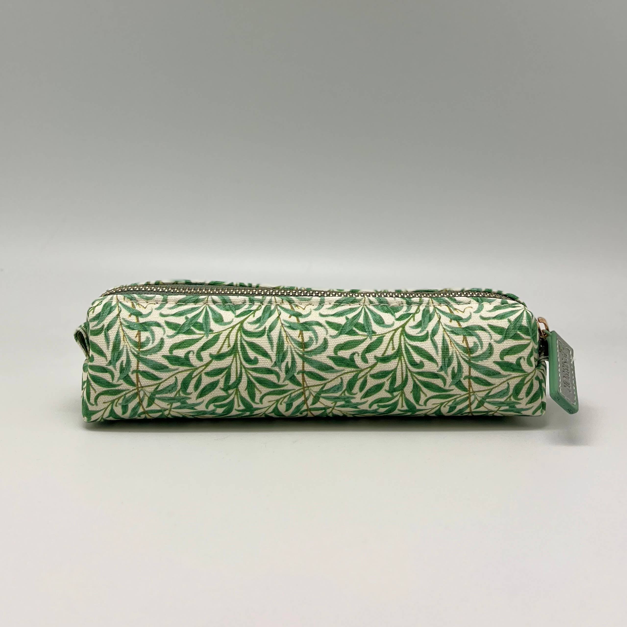 William Morris Slim Pencil Case Green