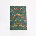 William Morris A6 Notebooks — Strawberry Thief (Set of 3)