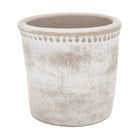 Hazel Beaded-Edge Ceramic Planter