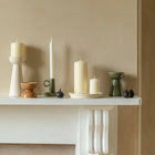 Bowen Ceramic Pillar Candle Holder