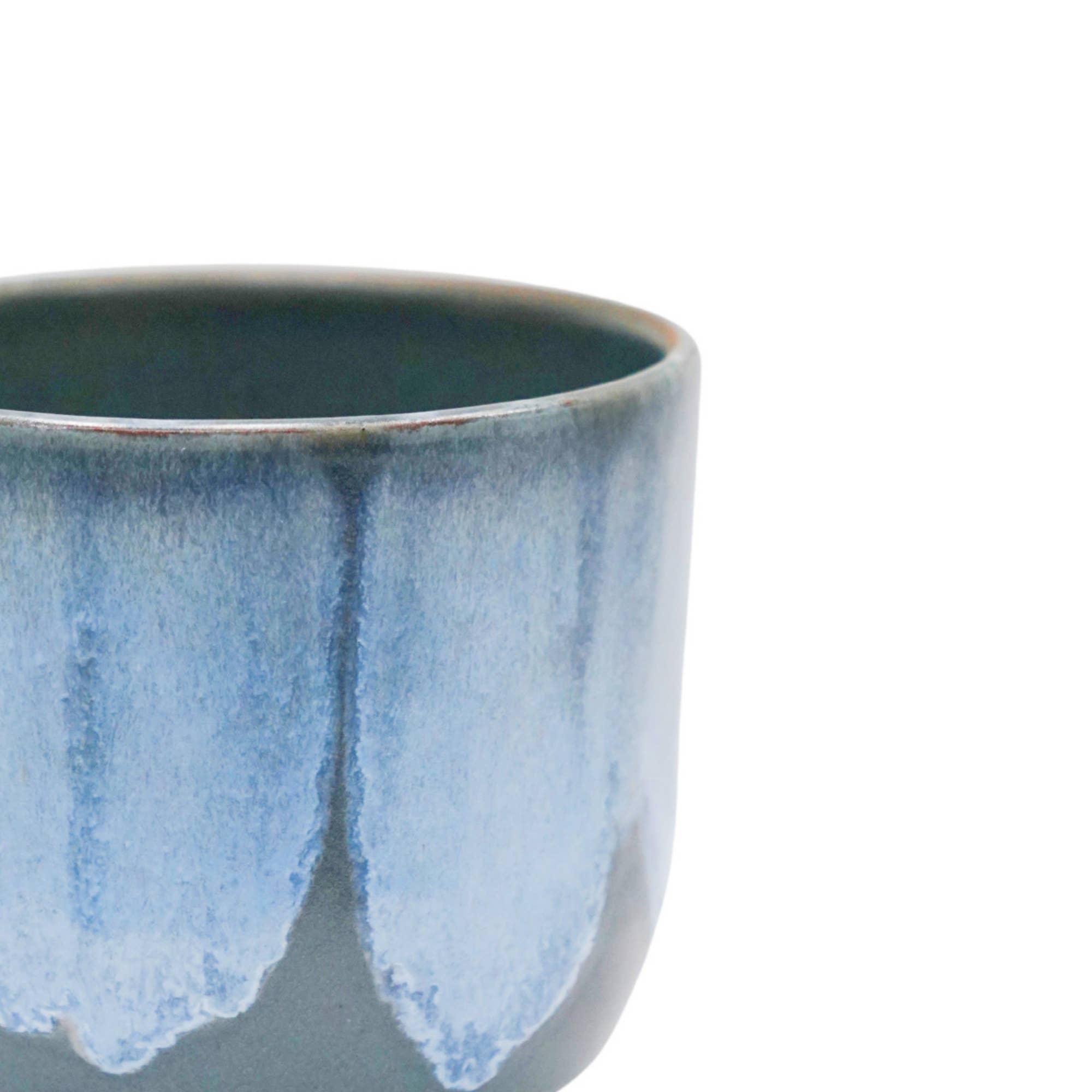 Rowe Drip Reactive-Glaze Planter