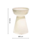 Bowen Ceramic Pillar Candle Holder