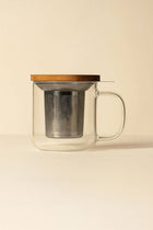 Gustave 300ml Borosilicate Glass Herbal Tea Infuser