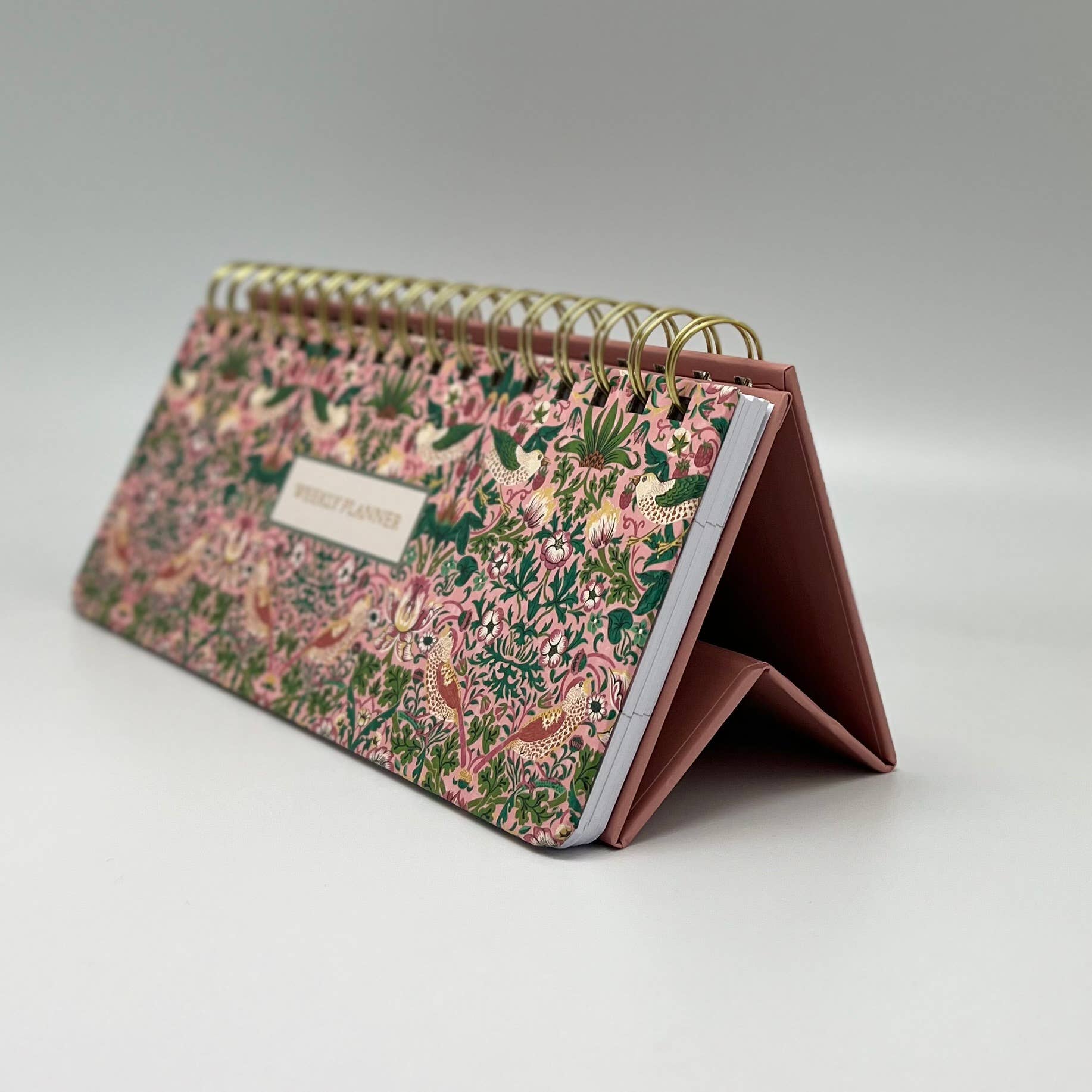 William Morris Wiro Weekly Desk Calendar