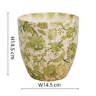 Monza Vintage Green Planter