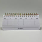 William Morris Wiro Weekly Desk Calendar