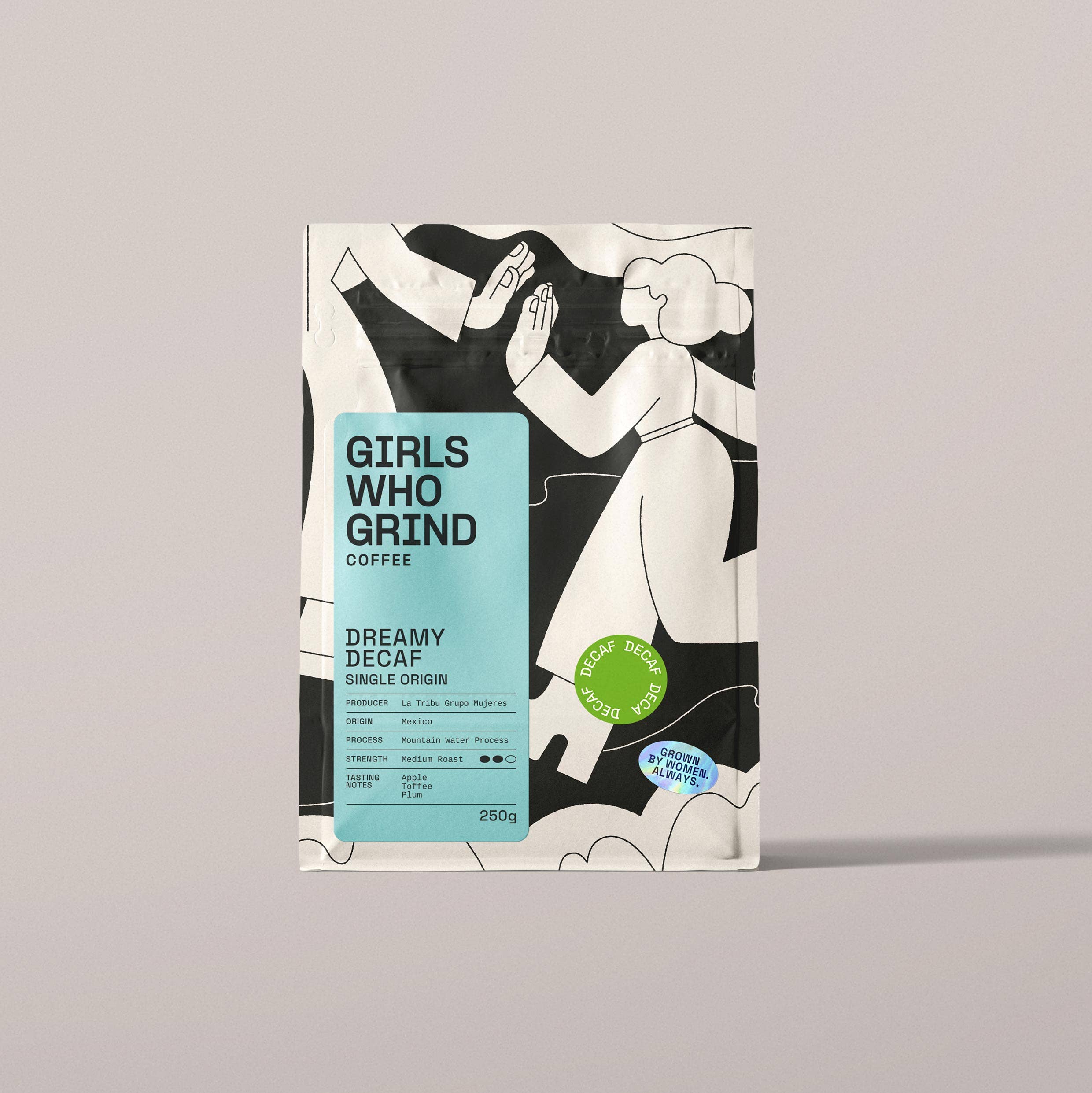 Girls Who Grind Dreamy Decaf Single Origin Mexico
