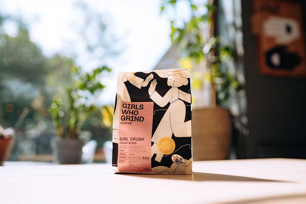 Girl Crush coffee bag