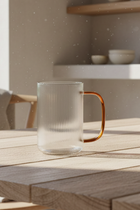 Karl glass teapot lifestyle
