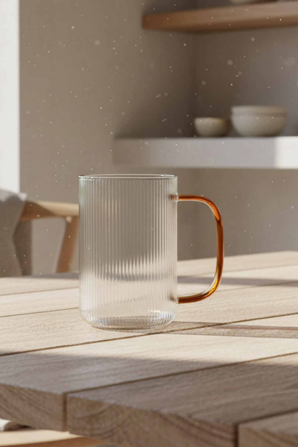 Karl glass teapot lifestyle